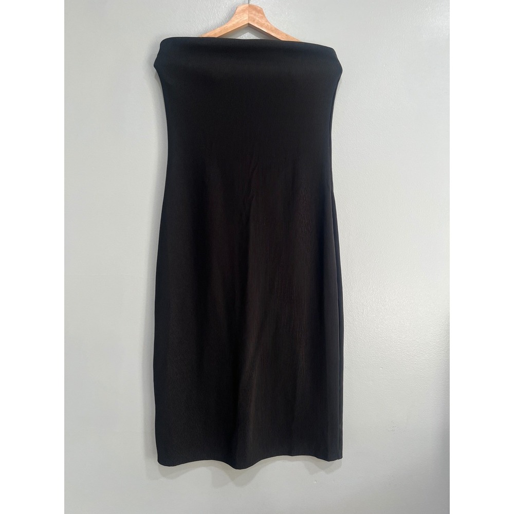 OFFLINE By Aerie Stripe Rib Night Out Midi Tube Dress Size L - Picture 6 of 12